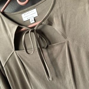 Kendall and Kylie suede dress